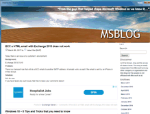 Tablet Screenshot of msblog.org